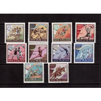 СССР-1960, (Заг.2363-2374)  **  , Спорт, ОИ-1960, полная серия