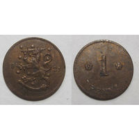 1 penni 1921