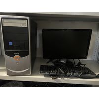 Компьютер с комплектующими рабочий.