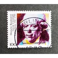 Марка Германия 1992 год 250 лет со дня рождения Георга Кристофа Лихтенберга