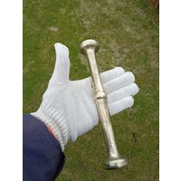 Старинный,латунный, большой "Пестик для ступки" тяжелый- 830гр!