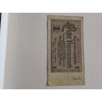 1 рейхс марка 1923 г