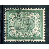 Нидерландская Индия - 1912/14г. - 2 1/2 с - 1 марка - гашёная [Mi 110]. #3-WB-87-A-1