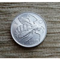 Werty71 Сан-Марино 10 лир 1974 Пчела