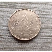 Werty71 Канада 1 доллар 2005 г 25 лет Марафону Надежды Терри Фокс