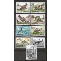 ФФ1 Сан Марино 1965 Динозавры