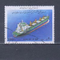 [1041] Иран 1992. Торговый флот.Корабль. Одиночный выпуск. Гашеная марка. Кат.гаш.2,2 е.