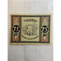 75 пфеннингов (нотгельды) г. Германия.