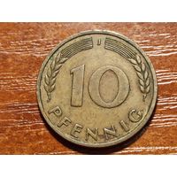 Германия 10 пфеннигов 1950 J