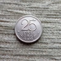 Werty71 Норвегия 25 эре 1978
