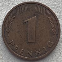 Германия 1 пфенниг 1991 г. J