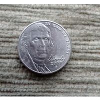 Werty71 США 5 центов 2008 Р