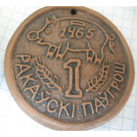 Ракаўскі паўгрош (керамическая медаль)