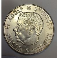С рубля без мц! 5 крон 1954 Швеция серебро