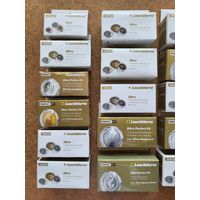 Капсулы для монет Leuchtturm Ultra 34 мм, 35 мм, 36 мм  * 10 штук! Целая упаковка! Германия, Лёйхтурм, Leuchtturm! ВОЗМОЖЕН ОБМЕН!