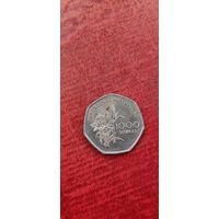 Сан томе и Принсипи 1000 добрас 1997