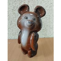 Статуэтка Олимпийский Мишка, высота 26 см. СССР