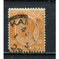 Британские колонии - Кения и Уганда - 1922/1925 - Король Георг V 20C - [Mi.6] - 1 марка. Гашеная.  (Лот 21HV)-TG3P21