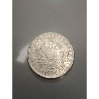 Франция 5 франков 1974  года .