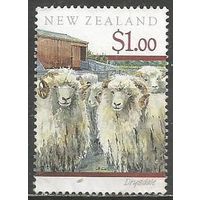 Новая Зеландия. Овцеводство. 1991г. Mi#1153.
