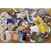 Подставки под пиво, 100 штук без повторов одним лотом. Торг уместен