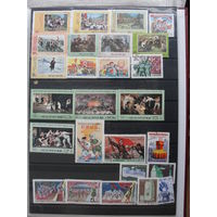 Продажа коллекции с 1 рубля! Культура и искусство на почтовых марках мира.