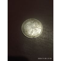 Серебро 2 Марки Германия.Монета не чищенна