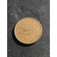 Ирландия 1 евроцент 2005