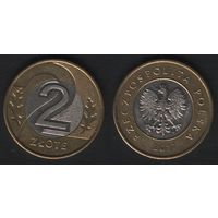 Польша y283 2 злотых 2017 год (mw) (_alb2