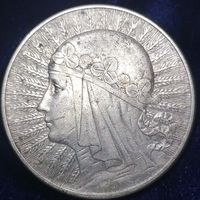 10 злотых 1932 Ядвига