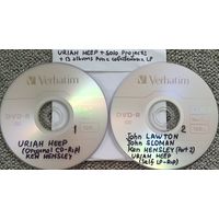 DVD MP3 дискография - URIAH HEEP, Ken HENSLEY, John LAWTON, John SLOMAN - 2 DVD