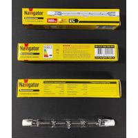 Лампа галогенная линейная Navigator J117mm 500W R7s 230V