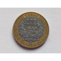 Центральная Африка 100 франков 2006 г.