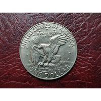 1 доллар США 1974 г. Без буквы.