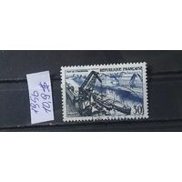 РАСПРОДАЖА ФРАНЦИЯ 1956г. Полная серия. Гаш.