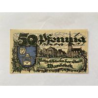 Нотгельд 50 пфеннигов Вандсбек. Веймарская республика - 1602