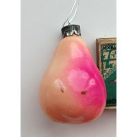 Ёлочная игрушка. Груша. Щ-4.