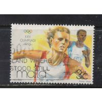 Мальта 1992 Олимпийские игры Барселона Бегуны #890