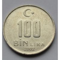 Турция, 100000 лир 2002 г.