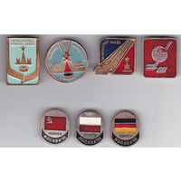 Хоккей: чемпионат мира 1986 (Москва), сборные СССР, Польши и ФРГ.