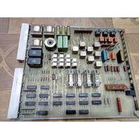 Плата с деталями