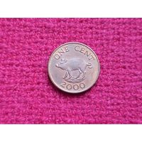 Бермуды ( Бермудские острова ) 1 цент 2000 г.