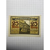 Нотгельд 25 пфеннигов Германия -3012