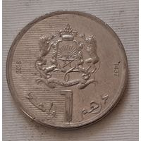 1 дирхам 2016 г. Марокко