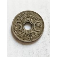 Франция 5 сантим 1932