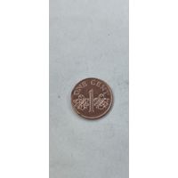 Сингапур 1 цент 1995
