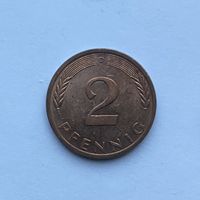 2 пфеннига 1996 D ФРГ