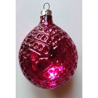 Елочная игрушка СССР. Льдинка