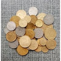 Сборный лот монет ранних Советов (41 штука). Сохран неважный!