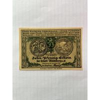 10 пфенигов (нотгельды) г. Германия Мюльберг-1402